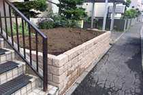 江別市W様宅(造園)