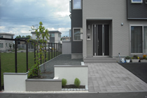 清田区I様宅(外構)